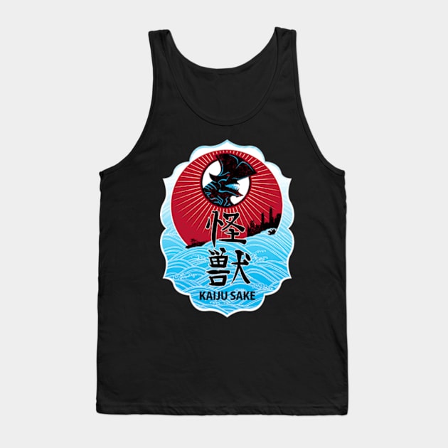 Kaiju Sake Tank Top by zerobriant